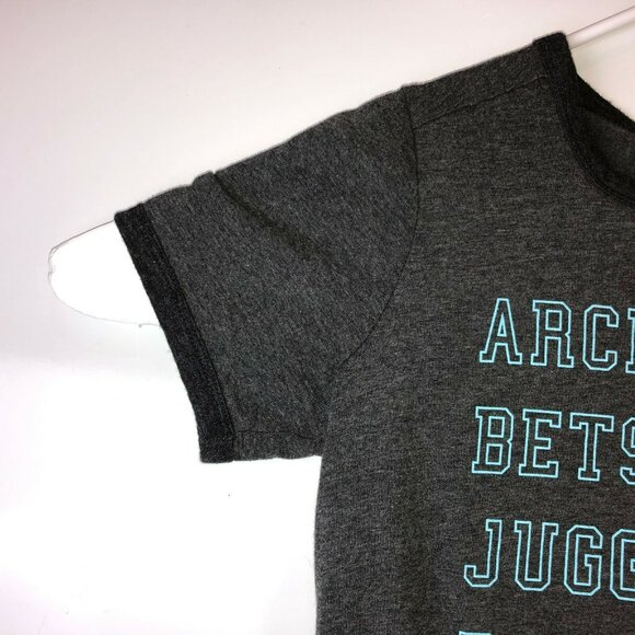 Riverdale Medium Gray T Shirt Cotton Casual Tee Short Sleeve Top M Archiekins - Picture 5 of 8